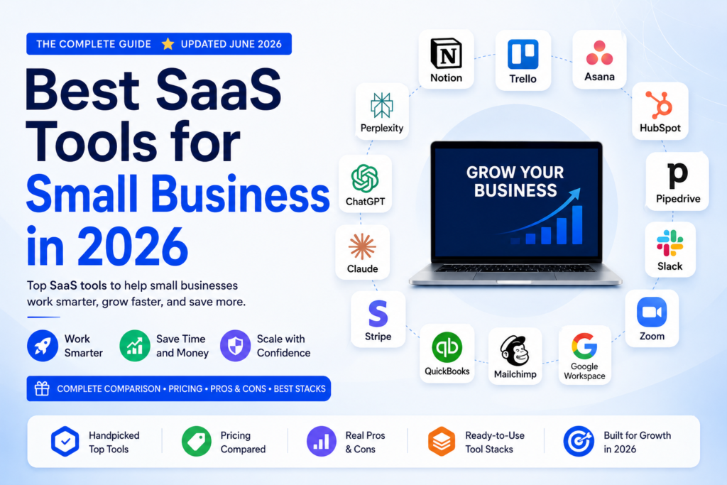 Best SaaS Tools for Small Business in 2026
