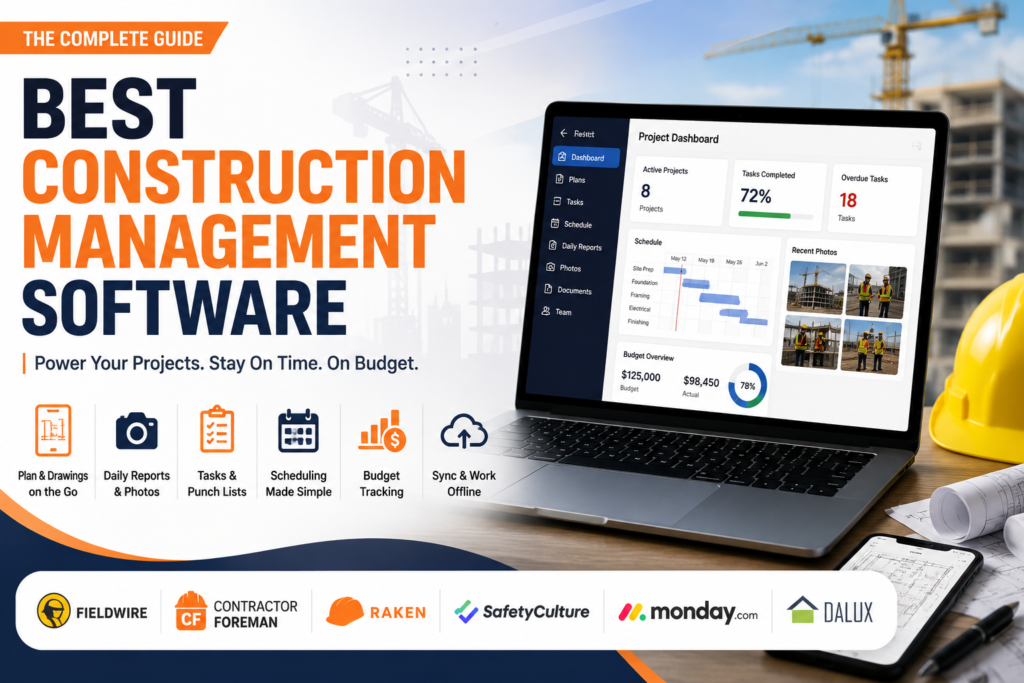 Best Construction Management Software for Small Business