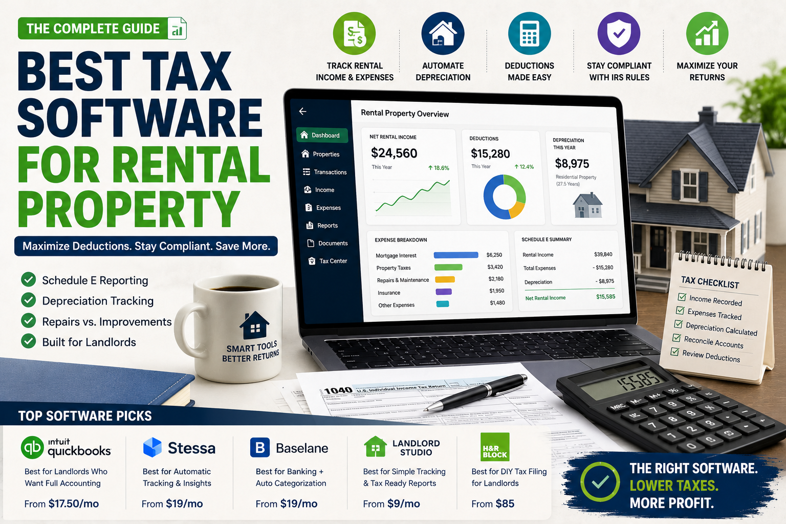 Best Tax Software for Rental Property Compare Top Picks