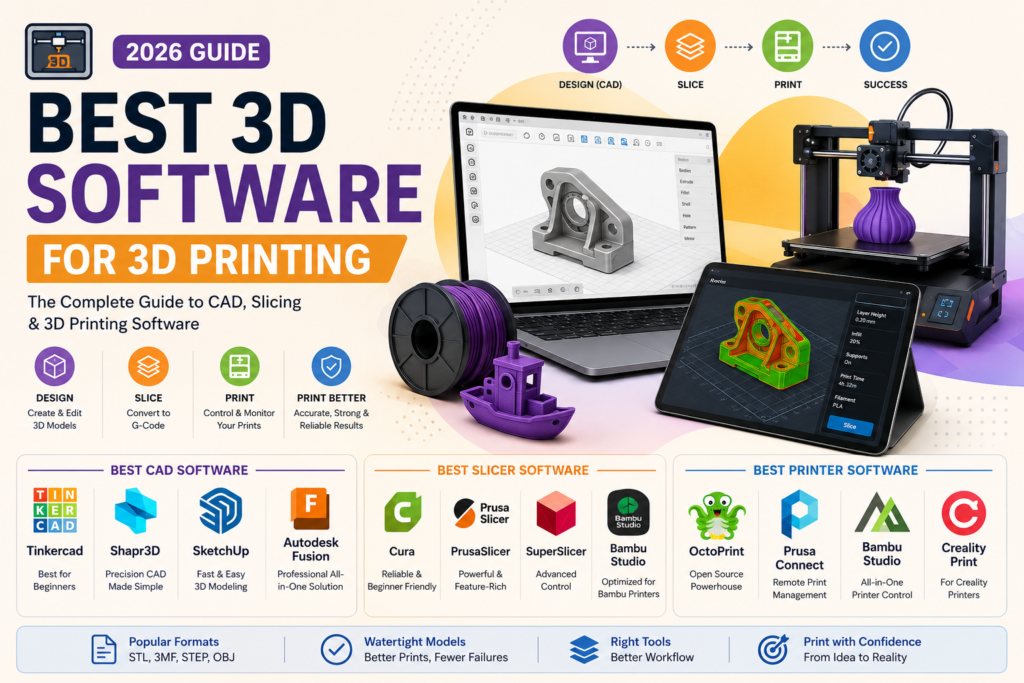 best 3d software for 3d printing