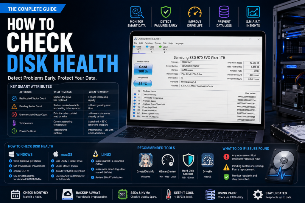 How to Check Disk Health
