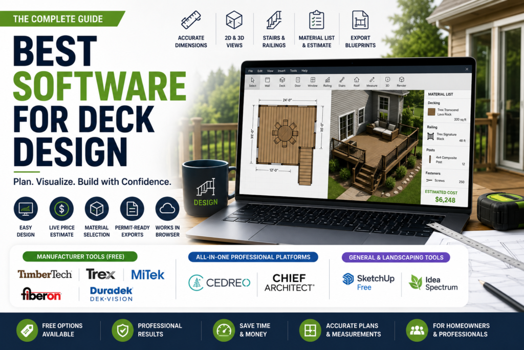 best software for deck design