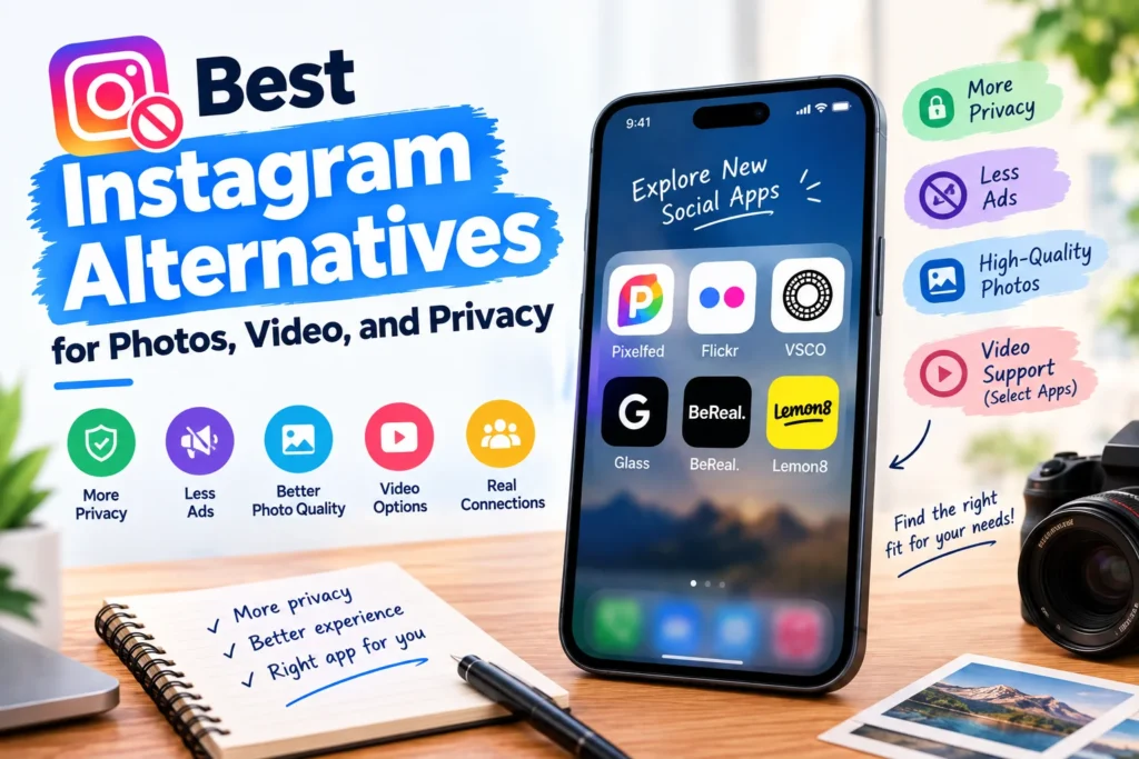 Best Instagram Alternatives for Photos, Video, and Privacy