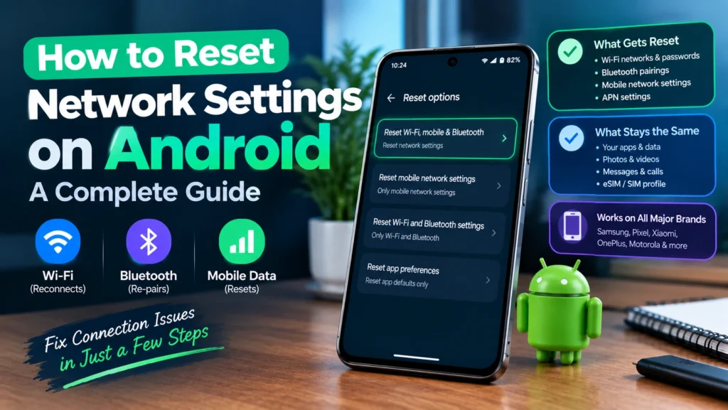 How to Reset Network Settings on Android