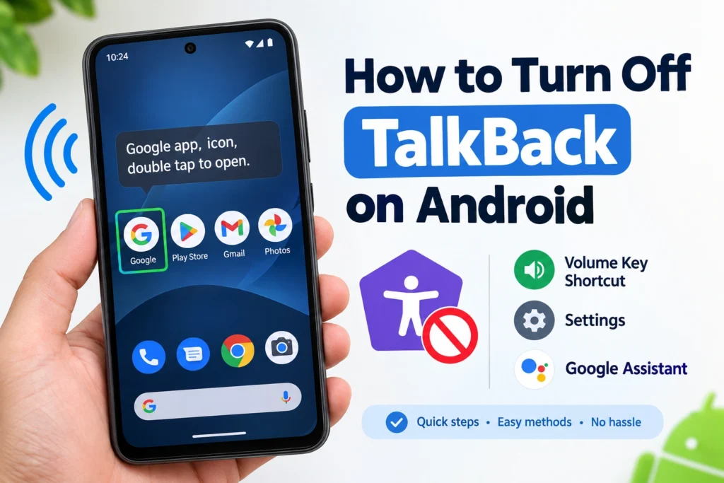 How to Turn Off TalkBack on Android