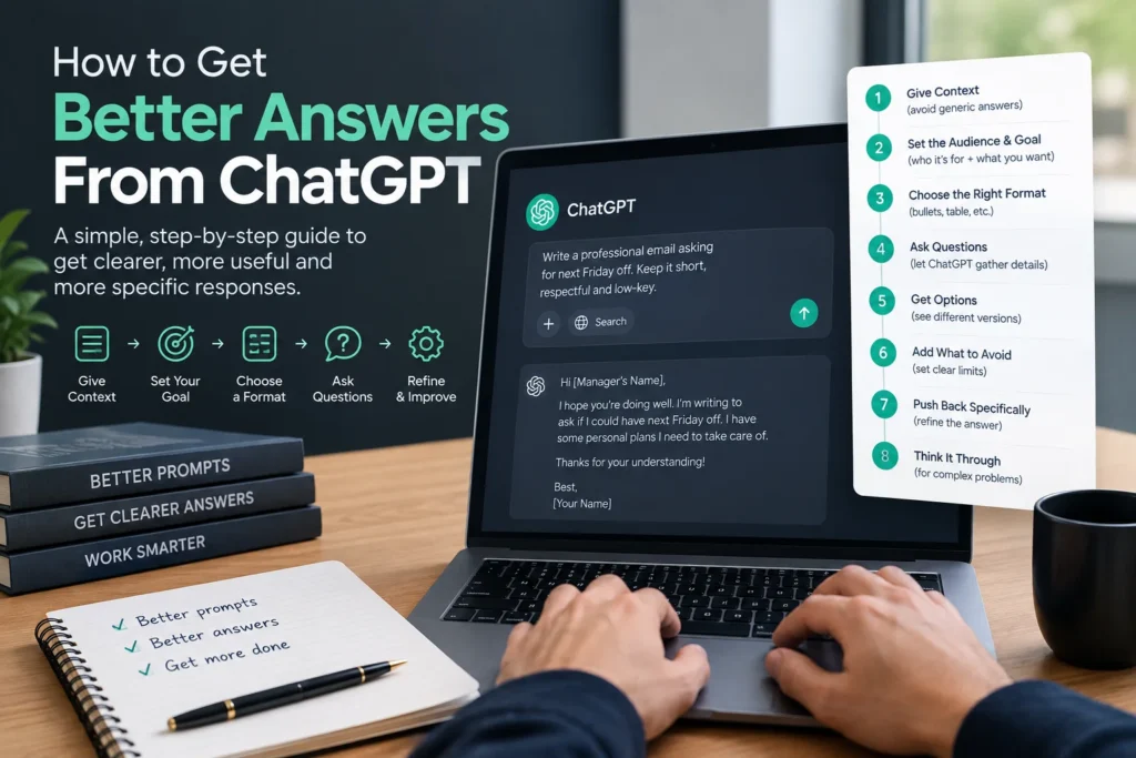 How to Get Better Answers From ChatGPT Step by Step