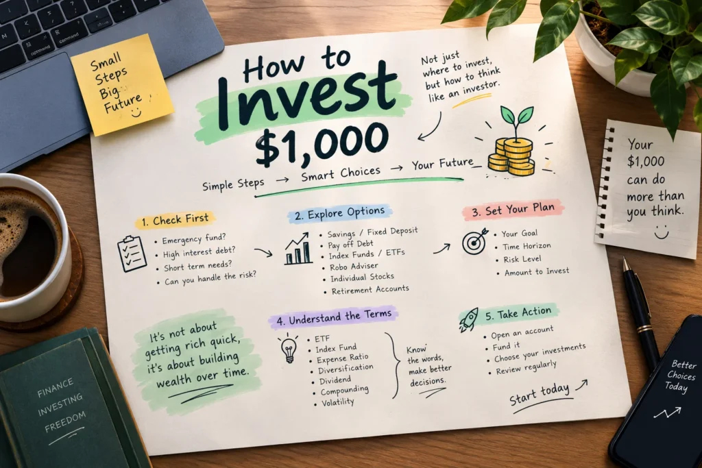 How to Invest 1000 Dollars