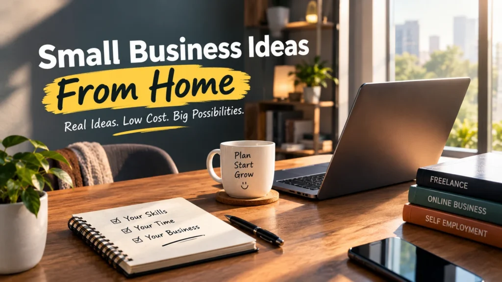 Small Business Ideas From Home: 12 Ideas Compared