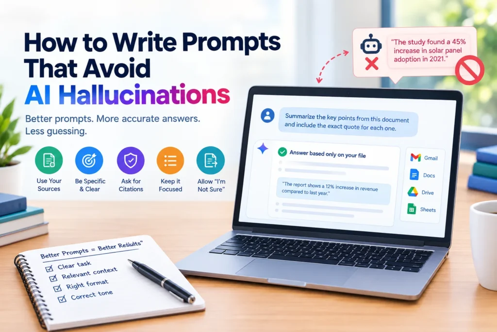 How to Write Prompts That Avoid AI Hallucinations
